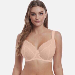 NWT Freya Fancies Nude Underwired Balcony Bra AA1012NAE, Size 32M